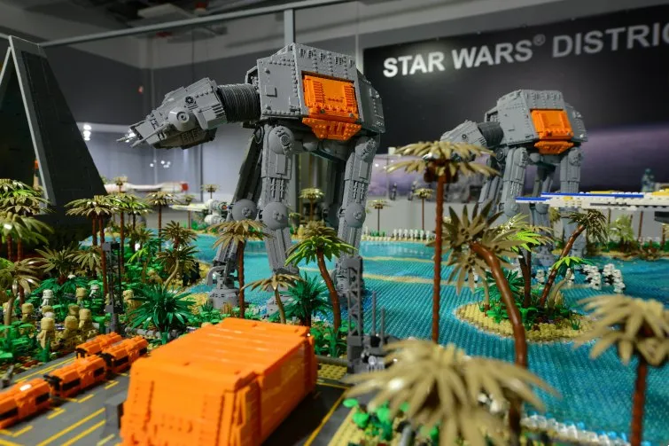 Wystawa LEGO Gdańsk atrakcje modele