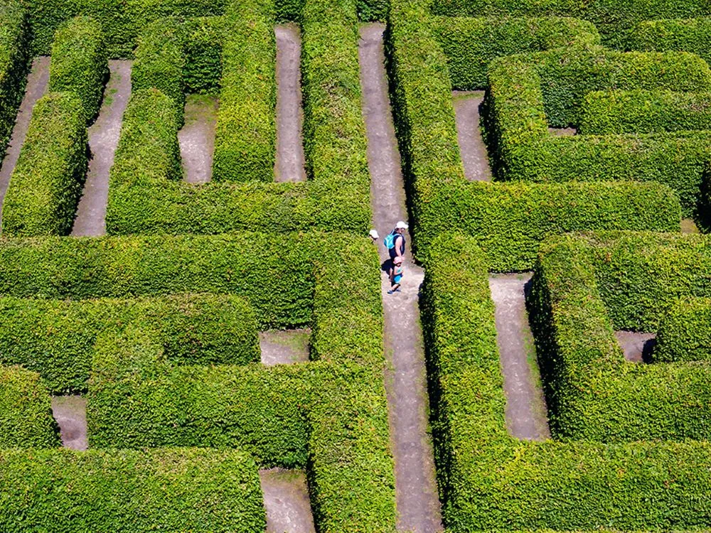 Magiczny Ogród gier XXL Labirynt Park Łeba