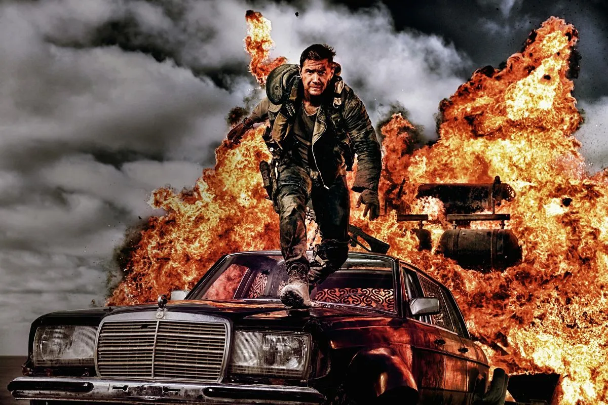 Mad Max 2 Wojownik szos krajobraz postapokaliptyczny