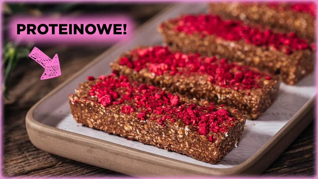 domowy baton przedtreningowy