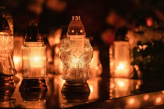 znicze cmentarz listopad