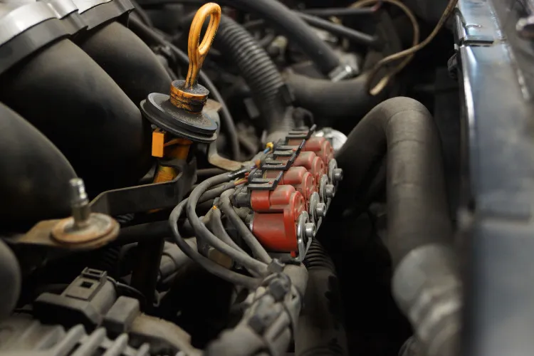 Silnik benzynowy z instalacją LPG