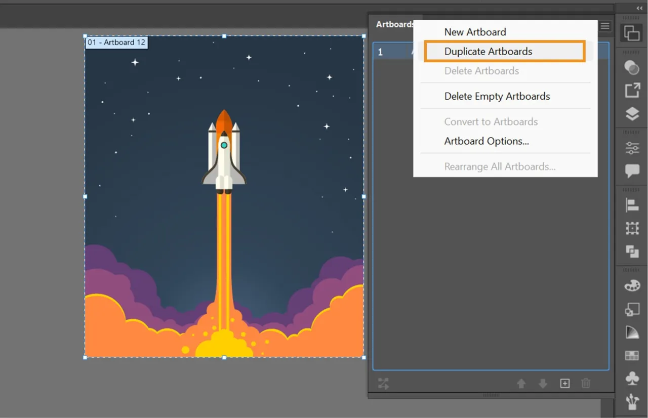 Jak dodać obszar roboczy Photoshop: wybierz 