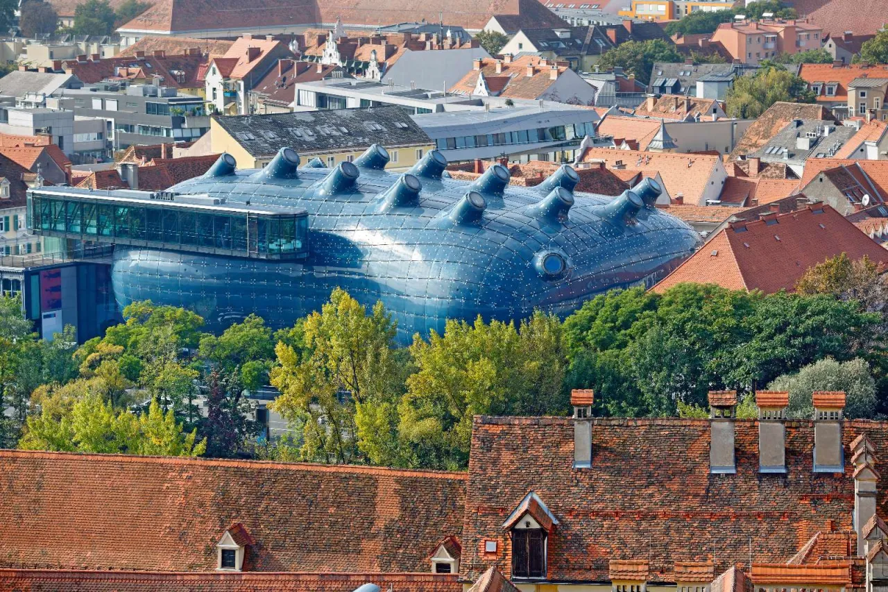 Graz Kunsthaus Murinsel