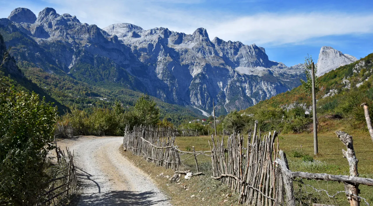 G&oacute;ry Przeklęte Theth Valbona trekking Albania