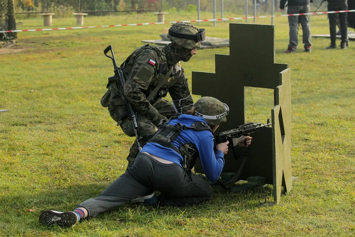 Szkolenie wojskowe poligon