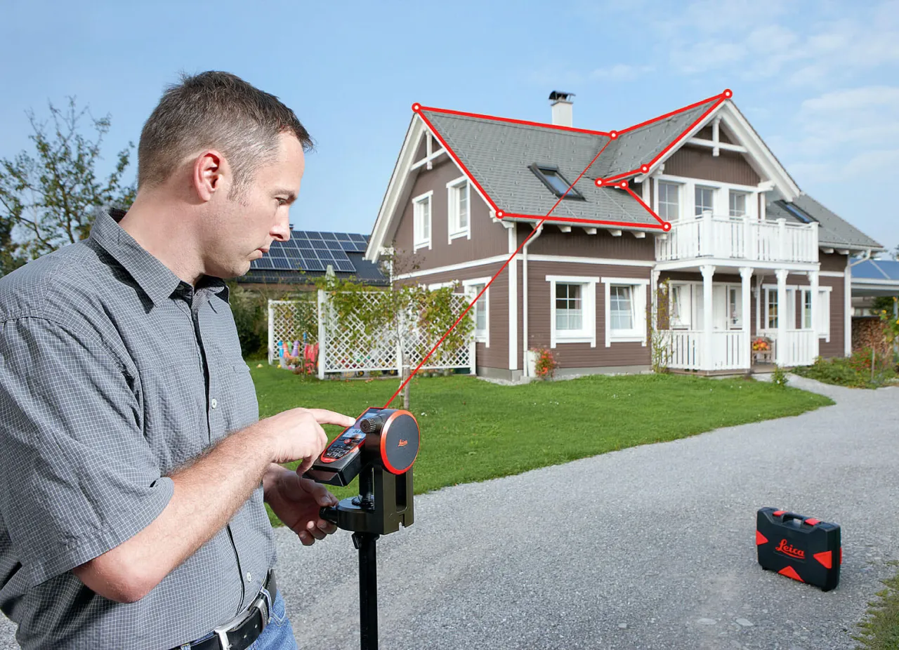 dach&oacute;wka na dachu prostokątny kształt