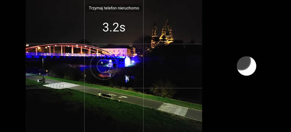 Przykładowe zdjęcia nocne smartfonem