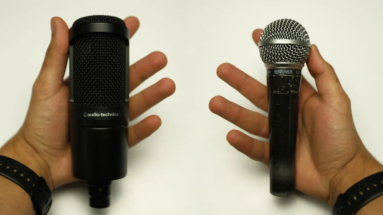 mikrofon dynamiczny vs pojemnościowy dla DJa