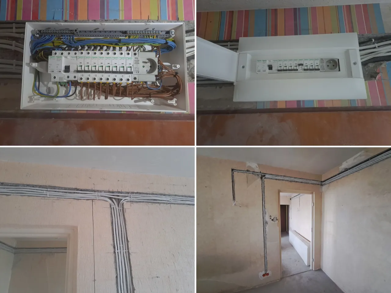 Etapy wymiany instalacji elektrycznej w mieszkaniu