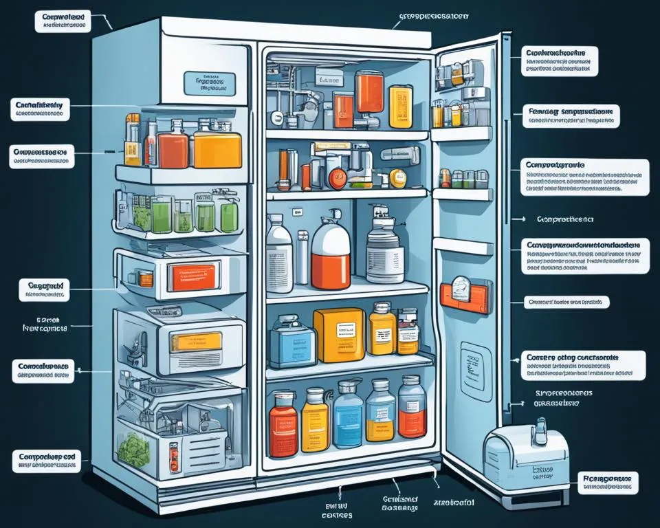 czynniki wpływające na chłodzenie lodówki