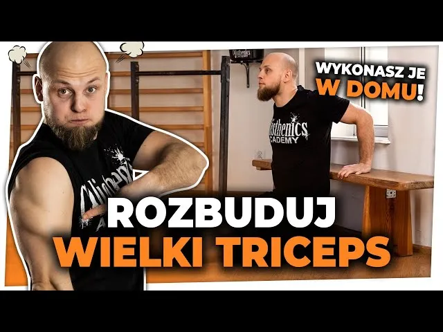 domowy trening tricepsa bez sprzętu