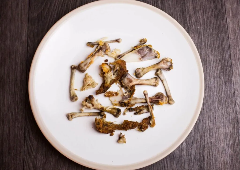 surowe kości kurczaka dla psa