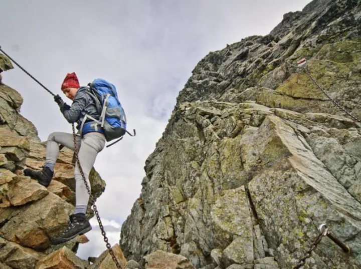 budowa Orlej Perci historyczne zdjęcia