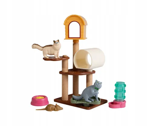 Kocia wyprawka: miski, zabawki, drapak