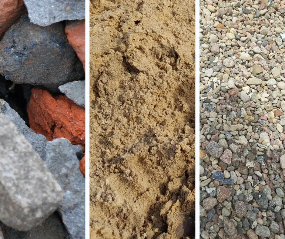 rodzaje kruszywa z recyklingu beton cegła asfalt