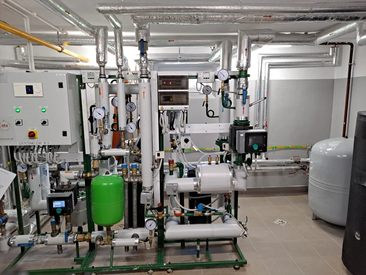 wizualizacja elektrociepłowni gazowej Ciechanów