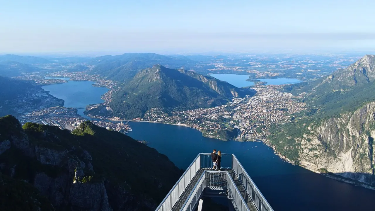 panorami montagne Lecco lago Como