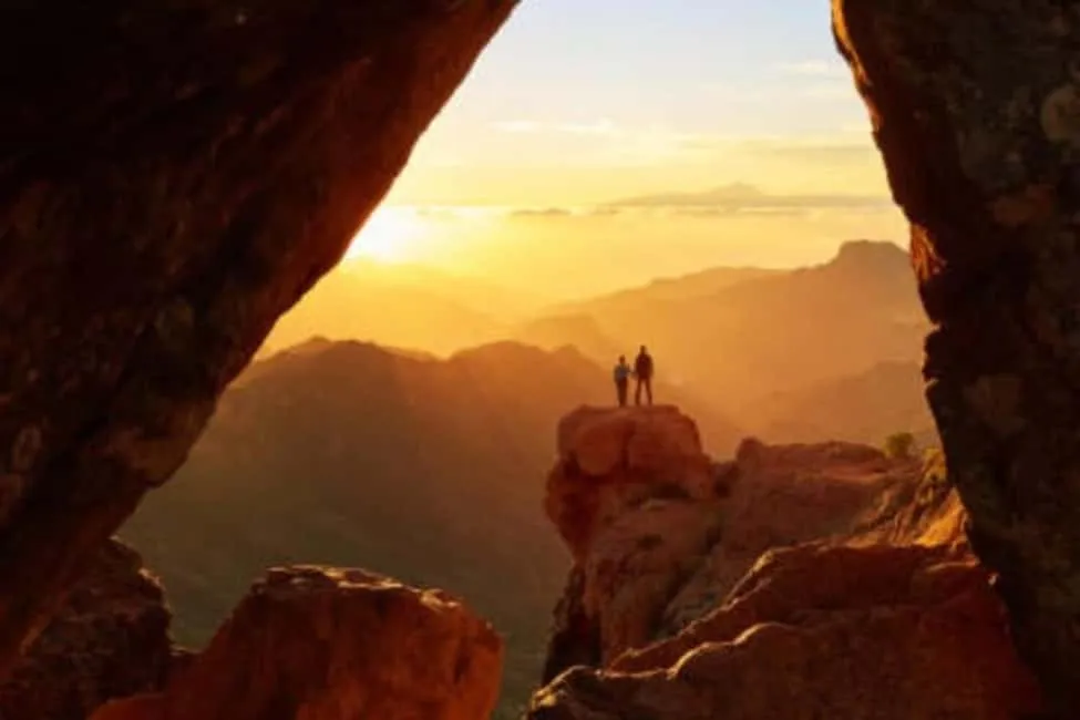 Roque Nublo Gran Canaria Wanderung Sonnenuntergang