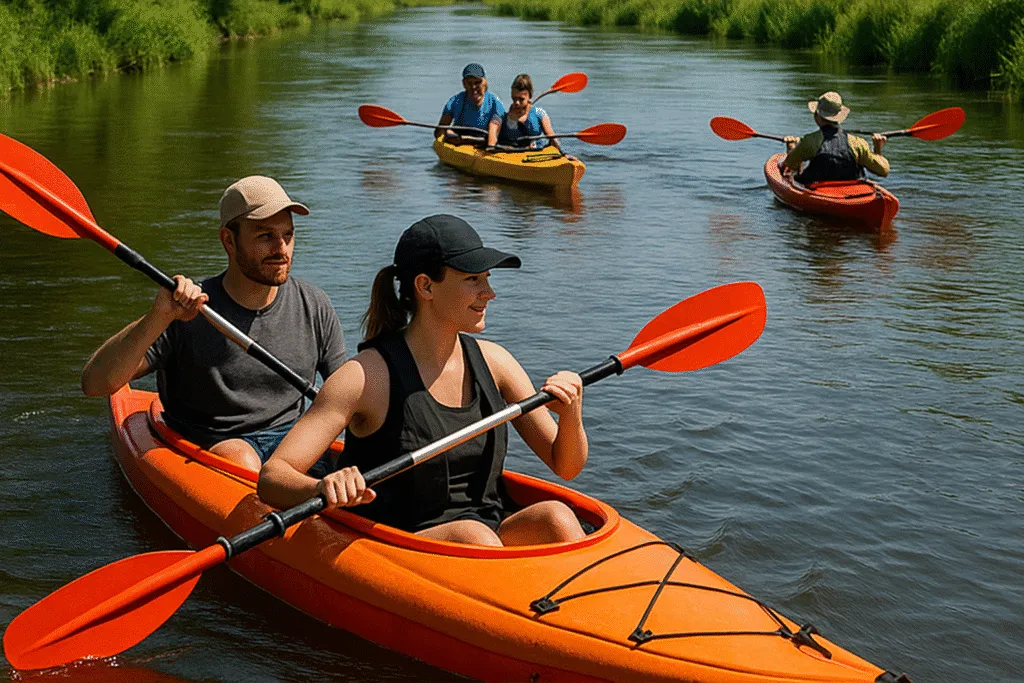 Prawidłowa postawa w kajaku klasycznym