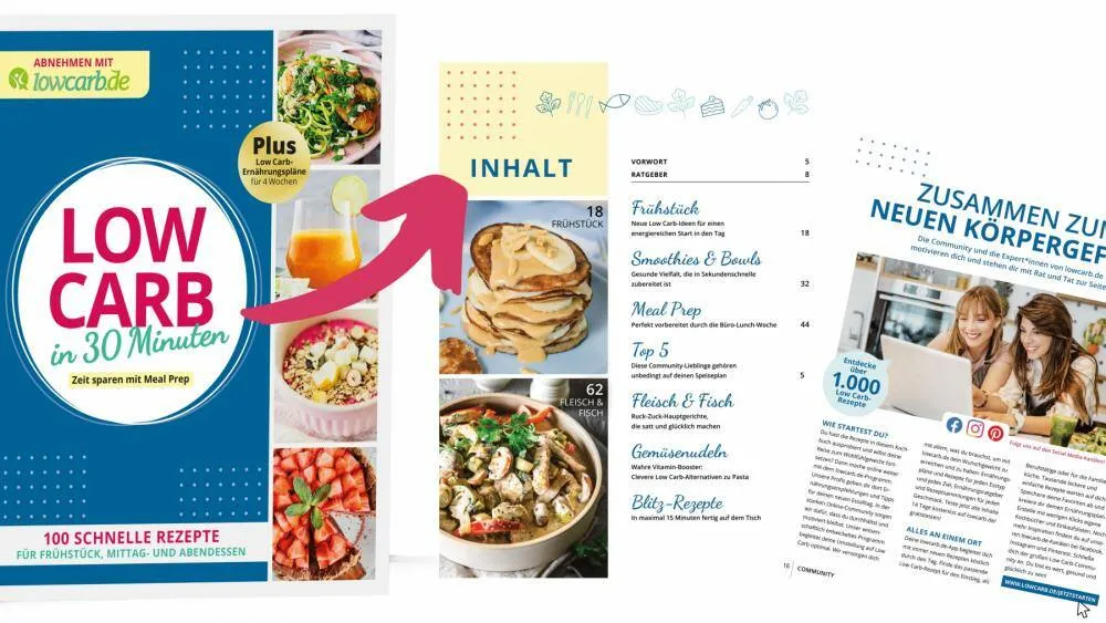 Schnelle Low Carb Mahlzeiten unter 30 Minuten