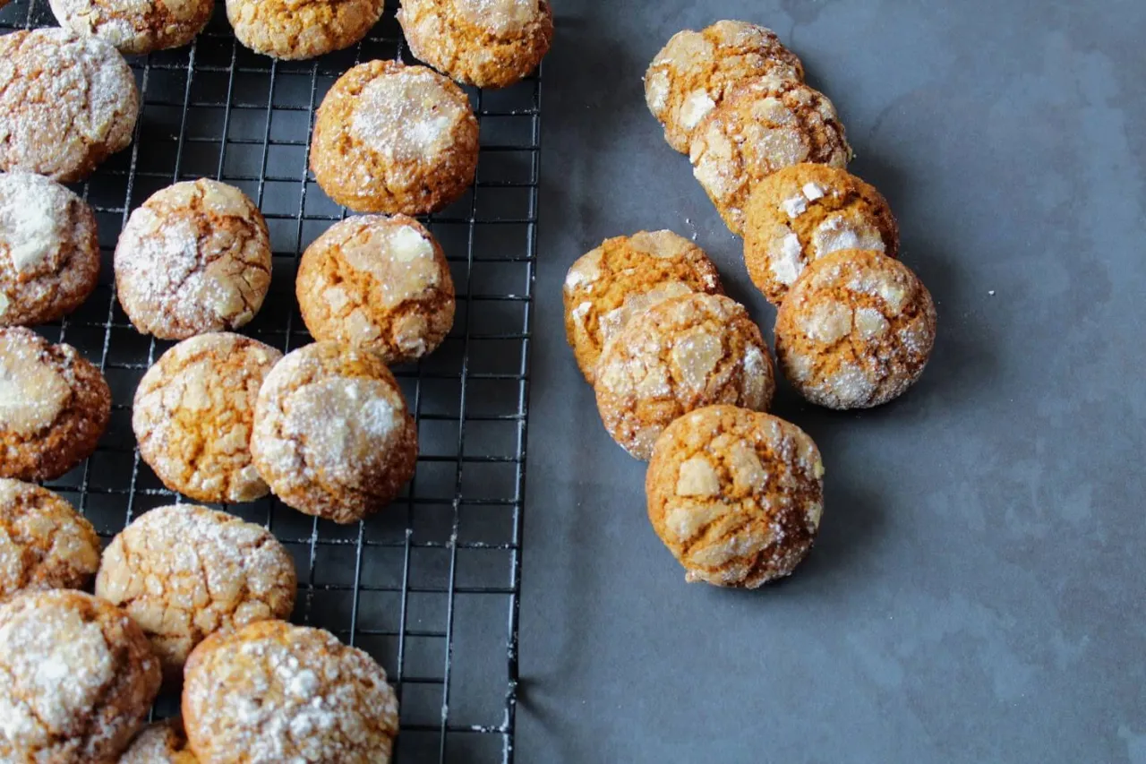 ciastka dyniowe miękkie i chrupiące porównanie