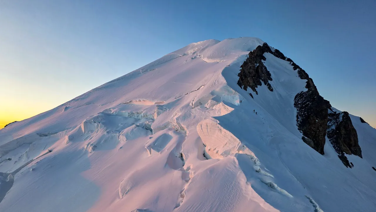 Mont Blanc italienische Normalroute La via dei Papi