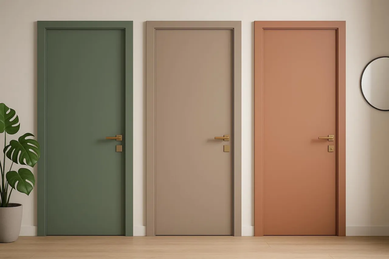 modne kolory drzwi wewnętrznych 2026