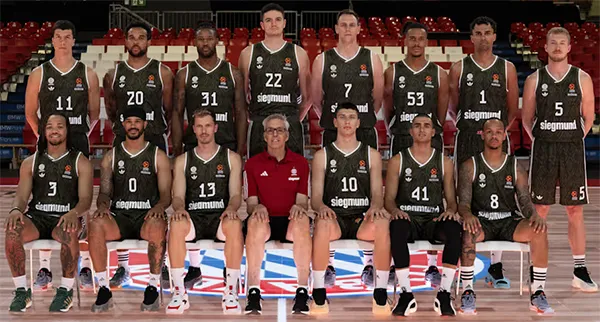 Bayern M&uacute;nich baloncesto equipo 2025-2026