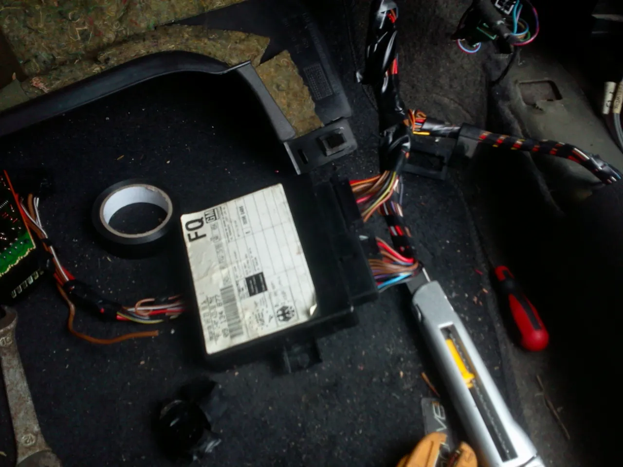 Opel Astra G wymiana modułu centralnego zamka