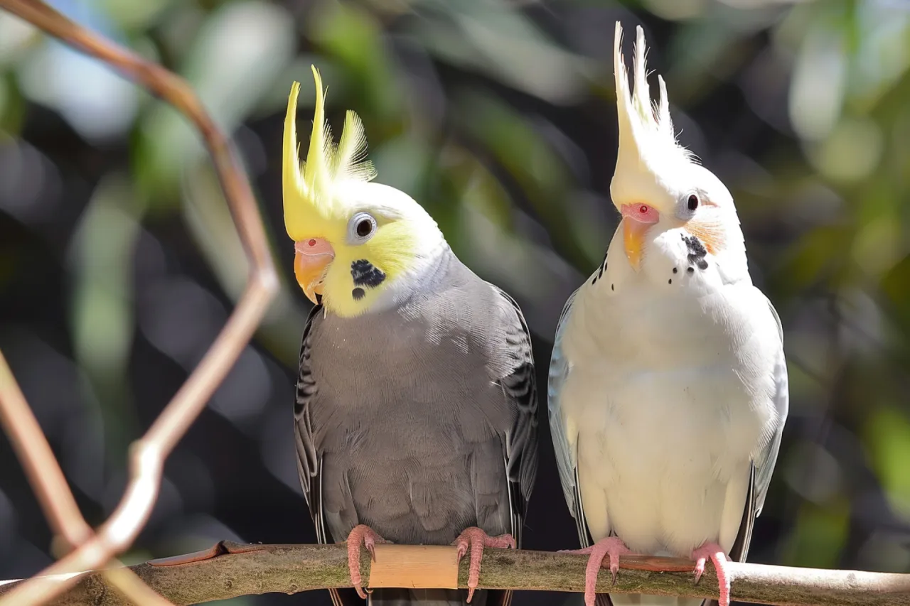 papuga nimfa ucieczka