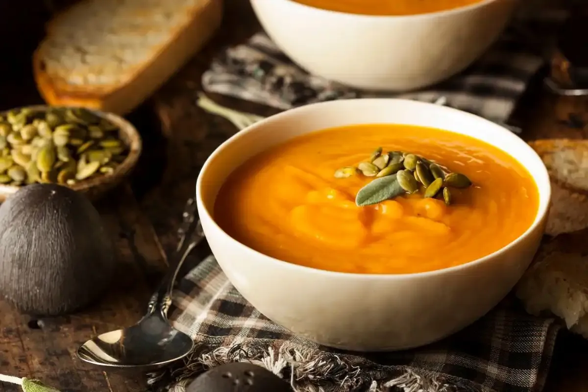 Ingr&eacute;dients soupe butternut Cookeo