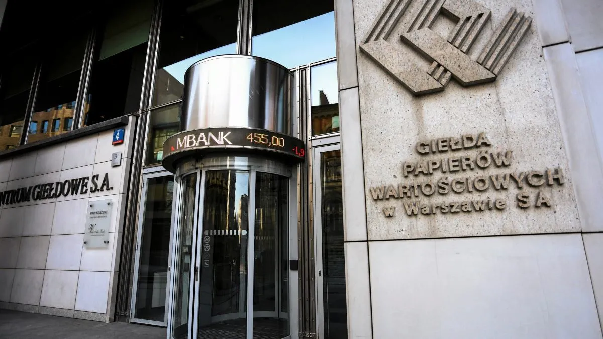 Giełda Papier&oacute;w Wartościowych w Warszawie budynek