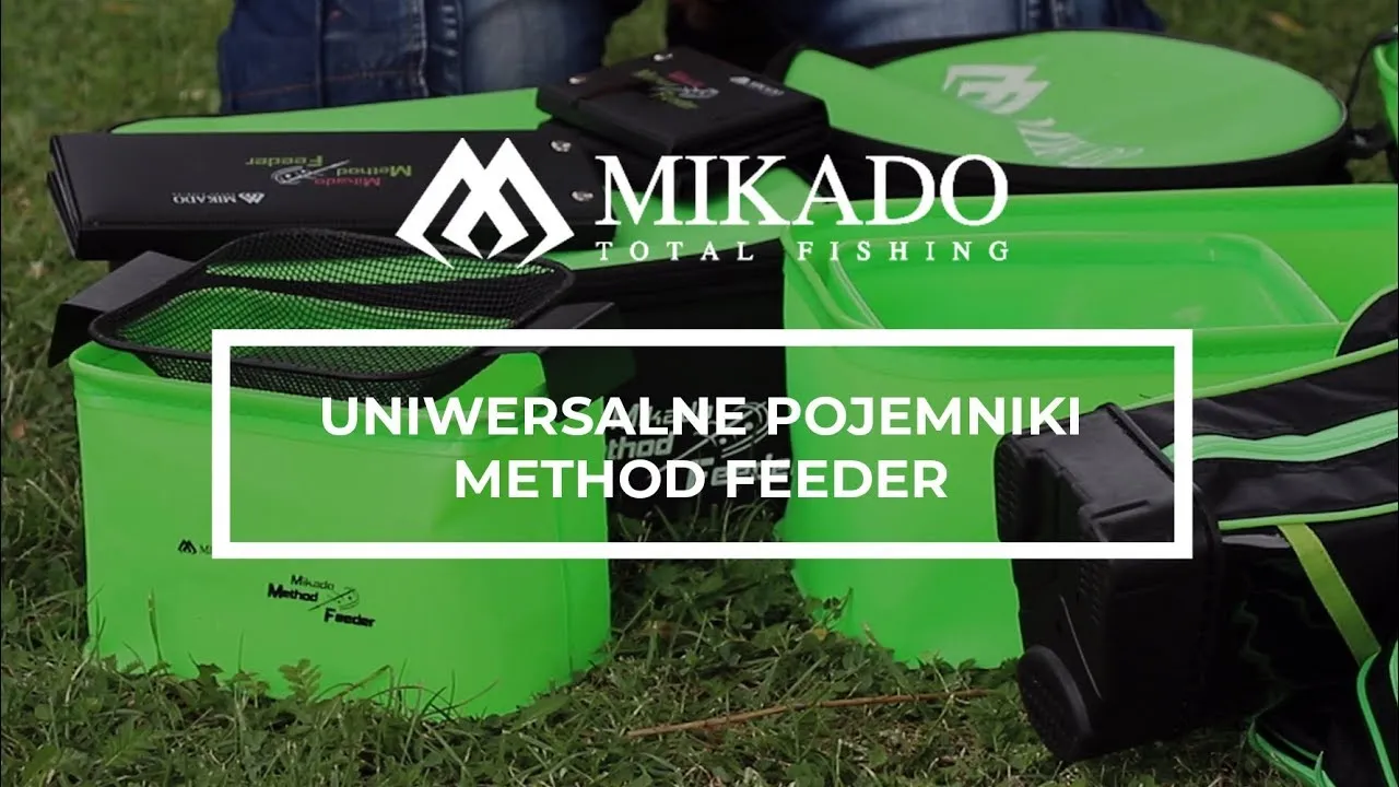 wędkarstwo method feeder z pojemnikami EVA