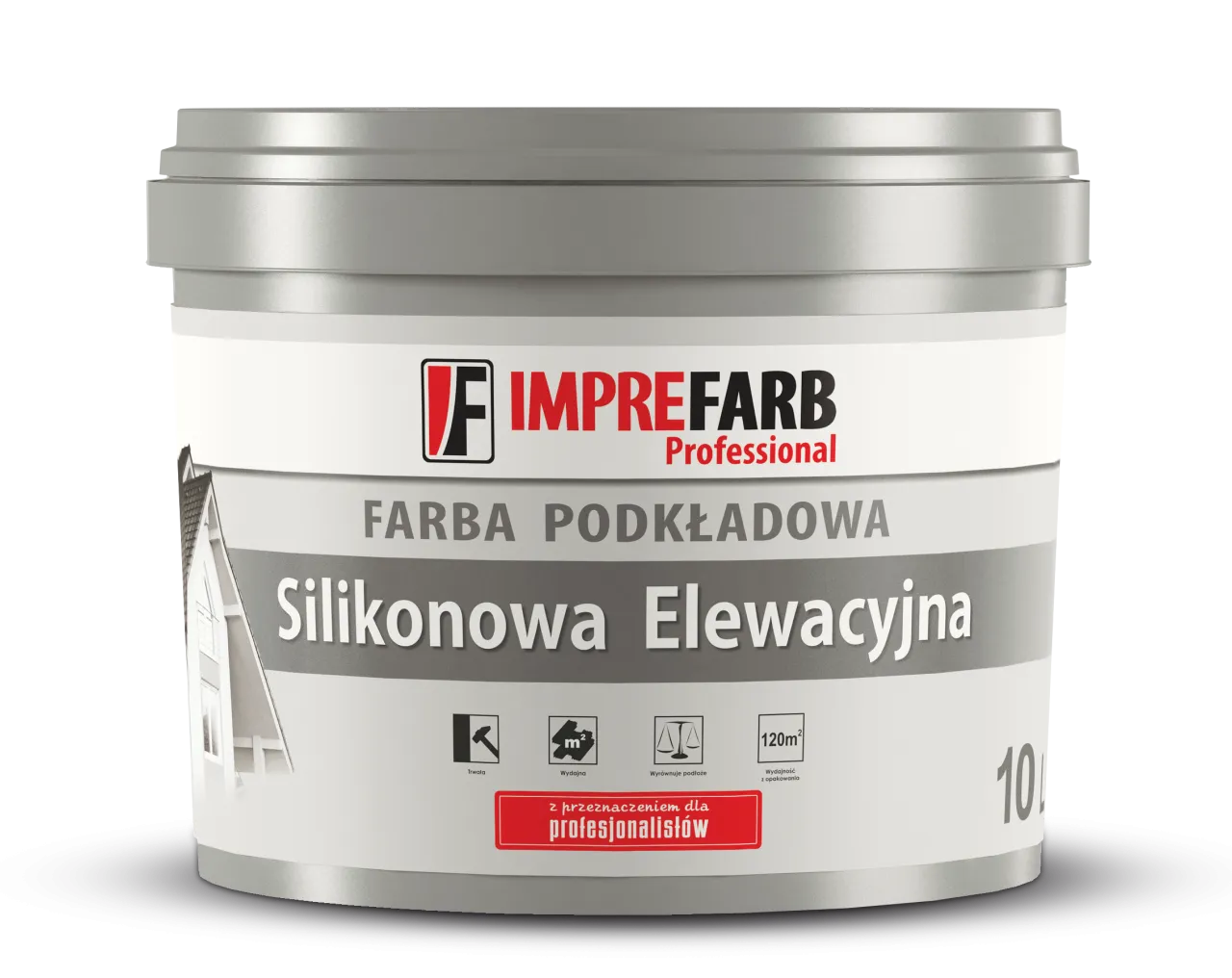 etykieta farby elewacyjnej parametry techniczne