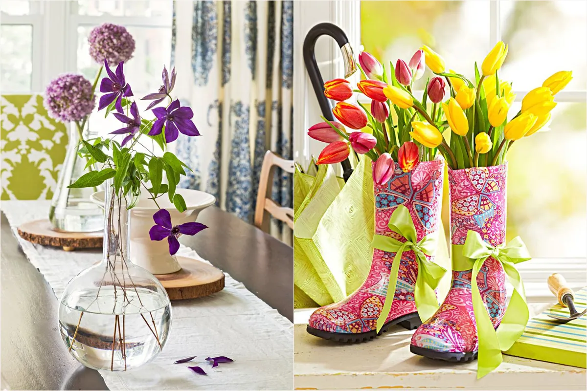 kwiaty z recyklingu korzyści