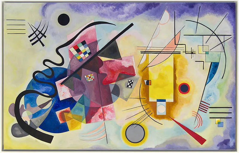 abstrakcyjne rysunki inspirowane muzyką klasyczną