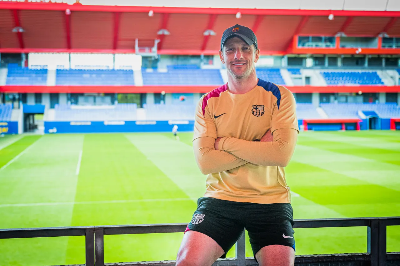 Juliano Belletti entrenador Barça Atlètic