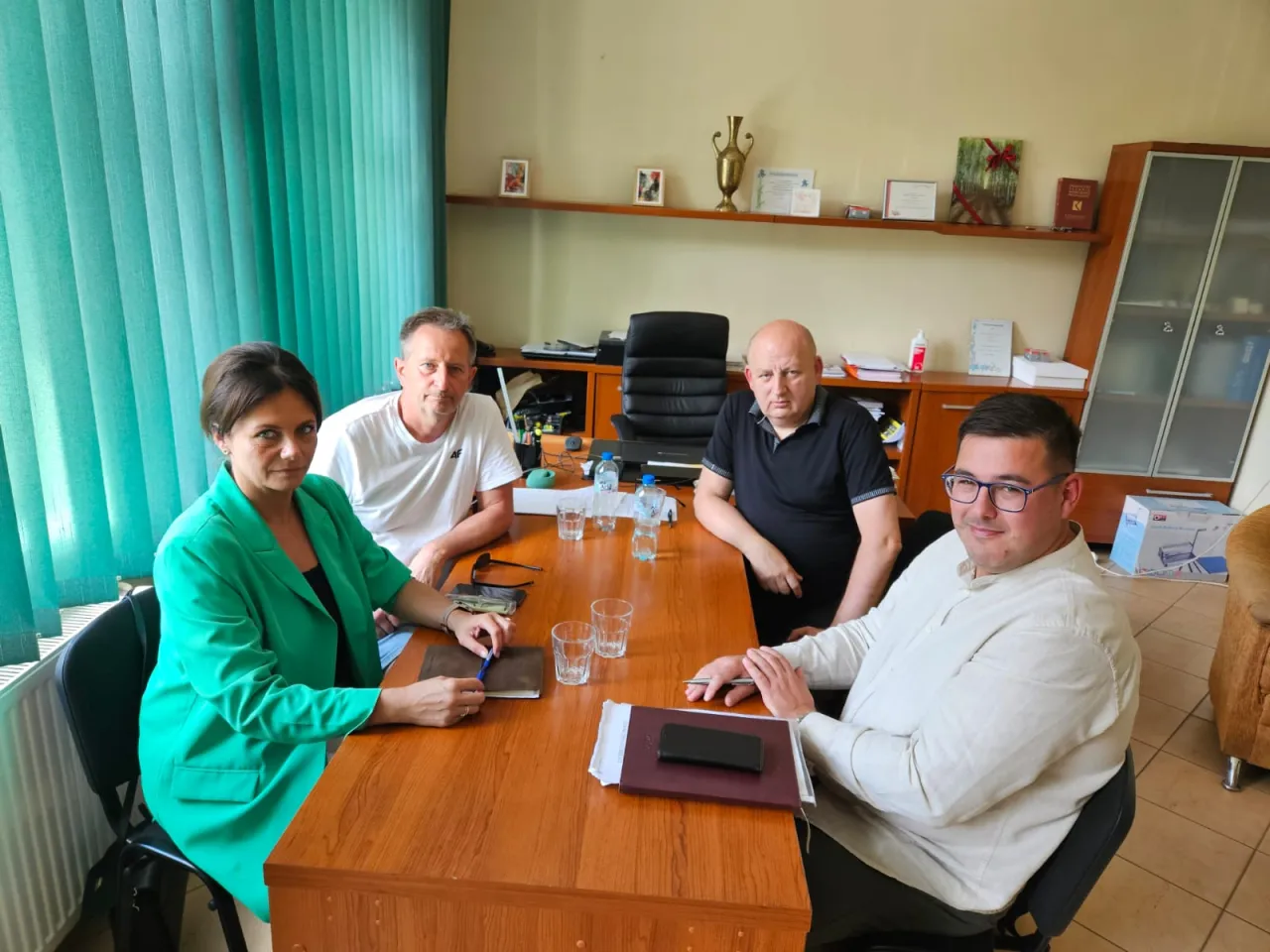 Spotkanie mieszkańców spółdzielni mieszkaniowej