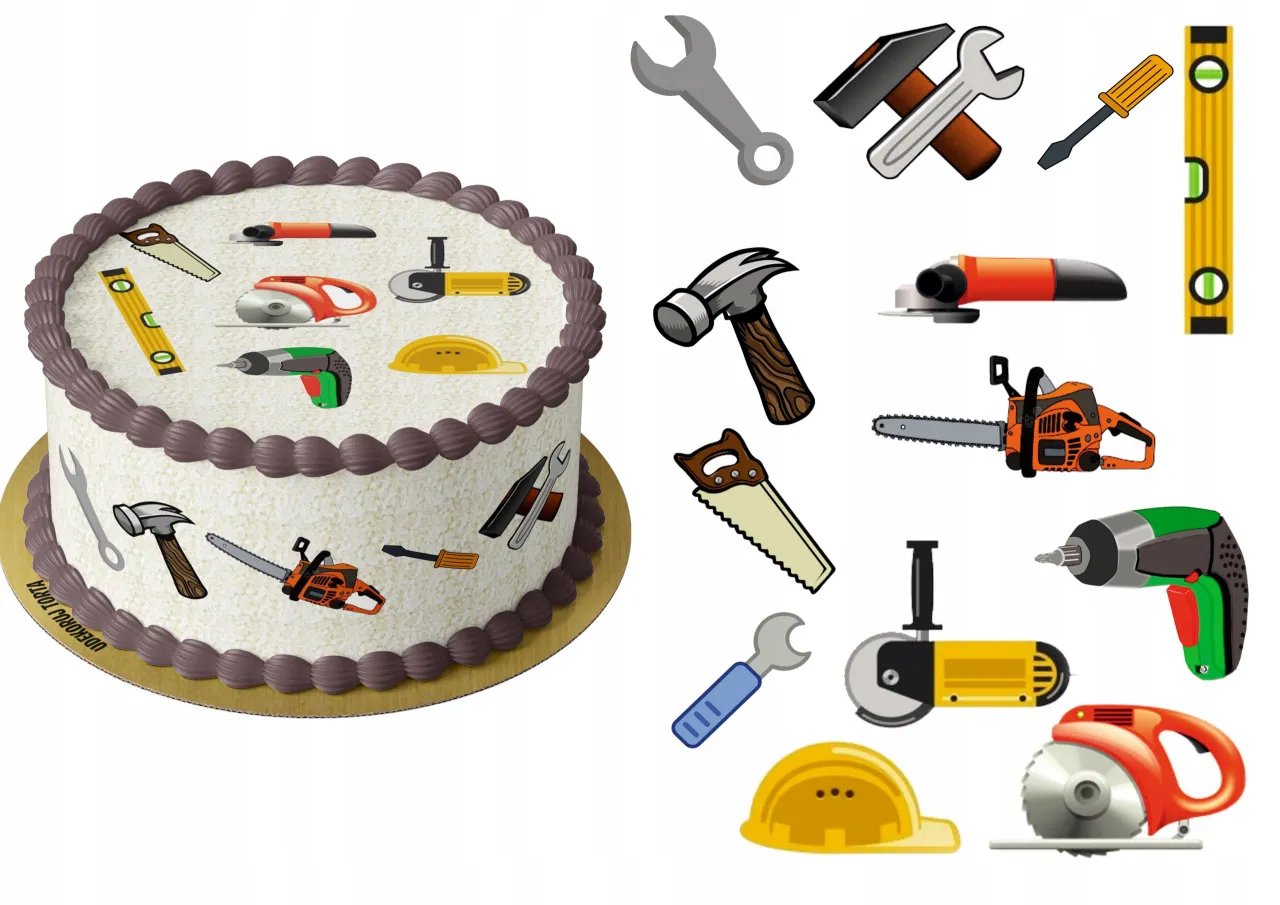 warsztat dekoratora tortów, narzędzia do dekoracji tortów, akcesoria cukiernicze