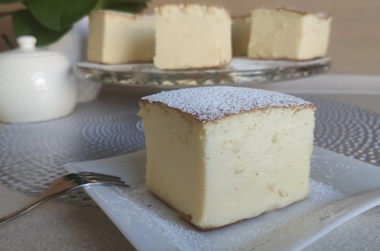 Sernik bez spodu idealnie upieczony