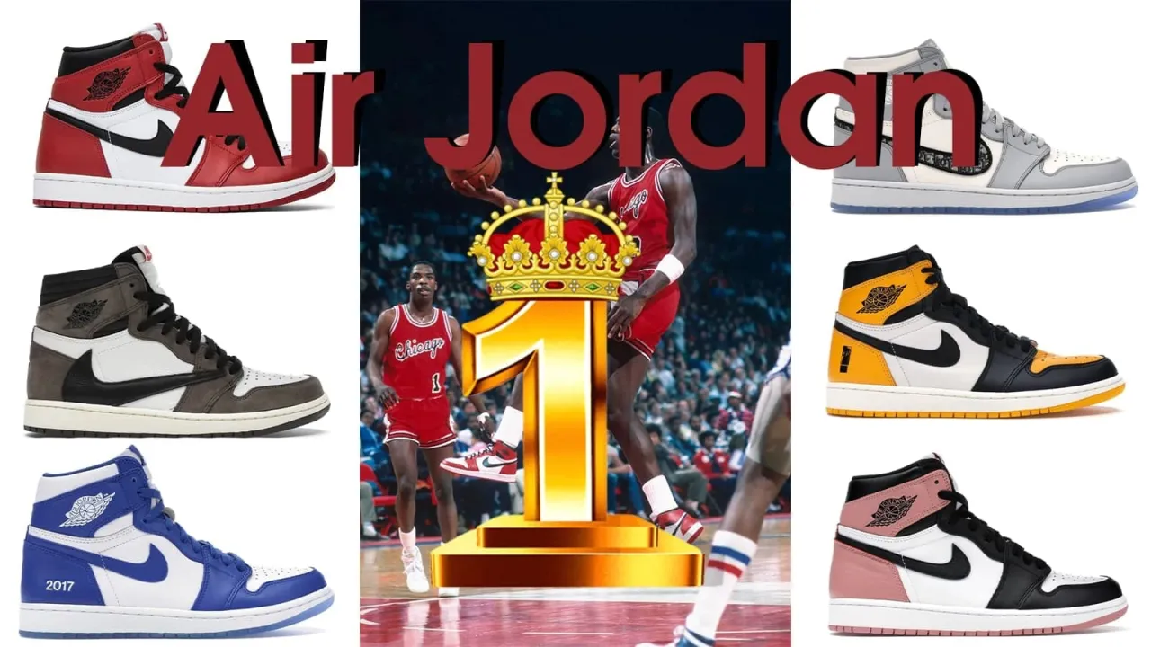 Verschiedene Air Jordan Modelle Vergleich
