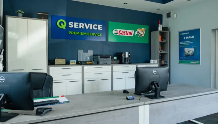 zarządzanie warsztatem samochodowym, recepcja serwisu samochodowego