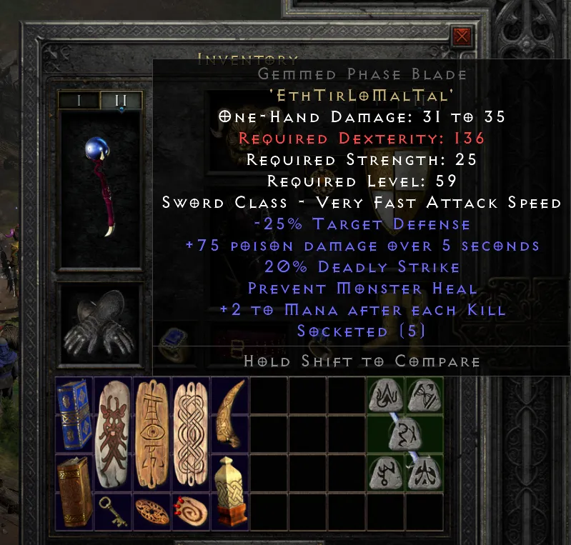 Diablo 2 runeword mistakes