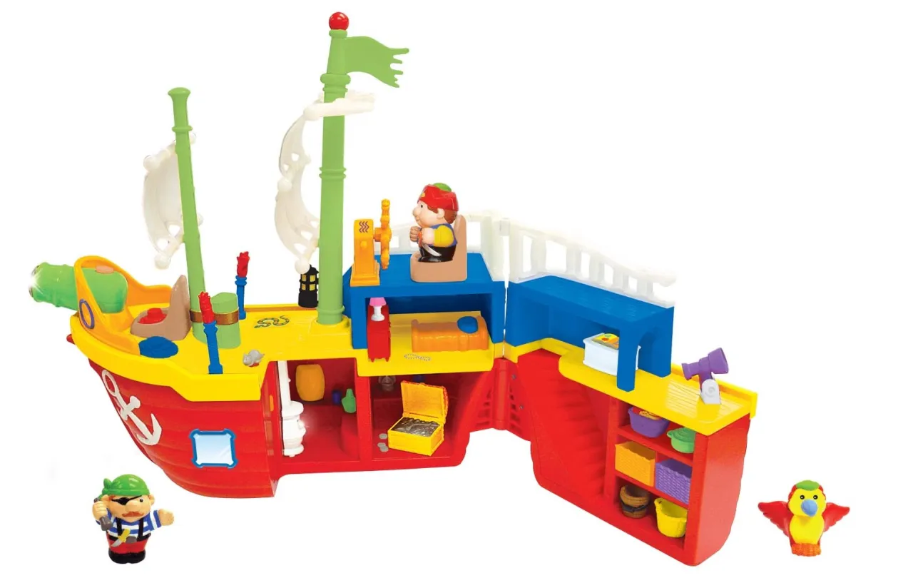 statki pirackie zabawki dla dzieci w różnym wieku porównanie