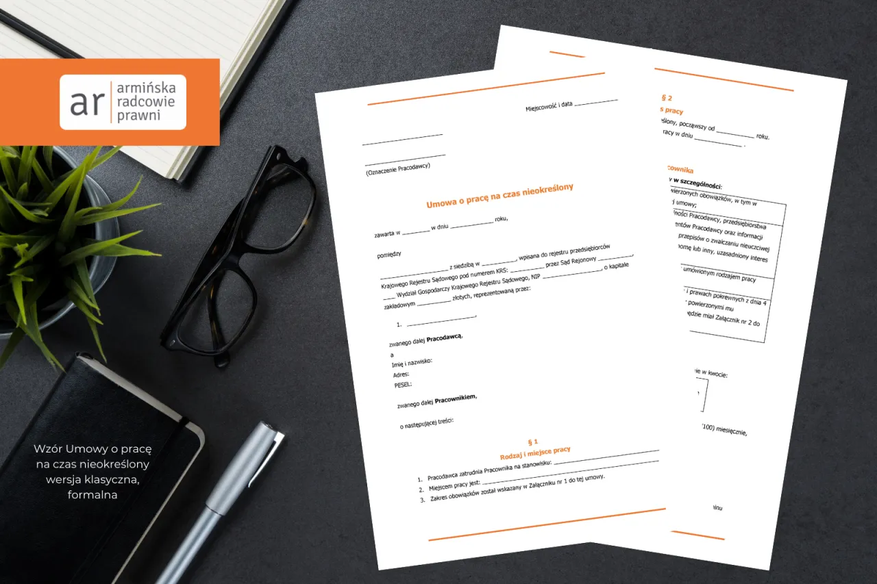 umowa o pracę na czas określony nieokreślony