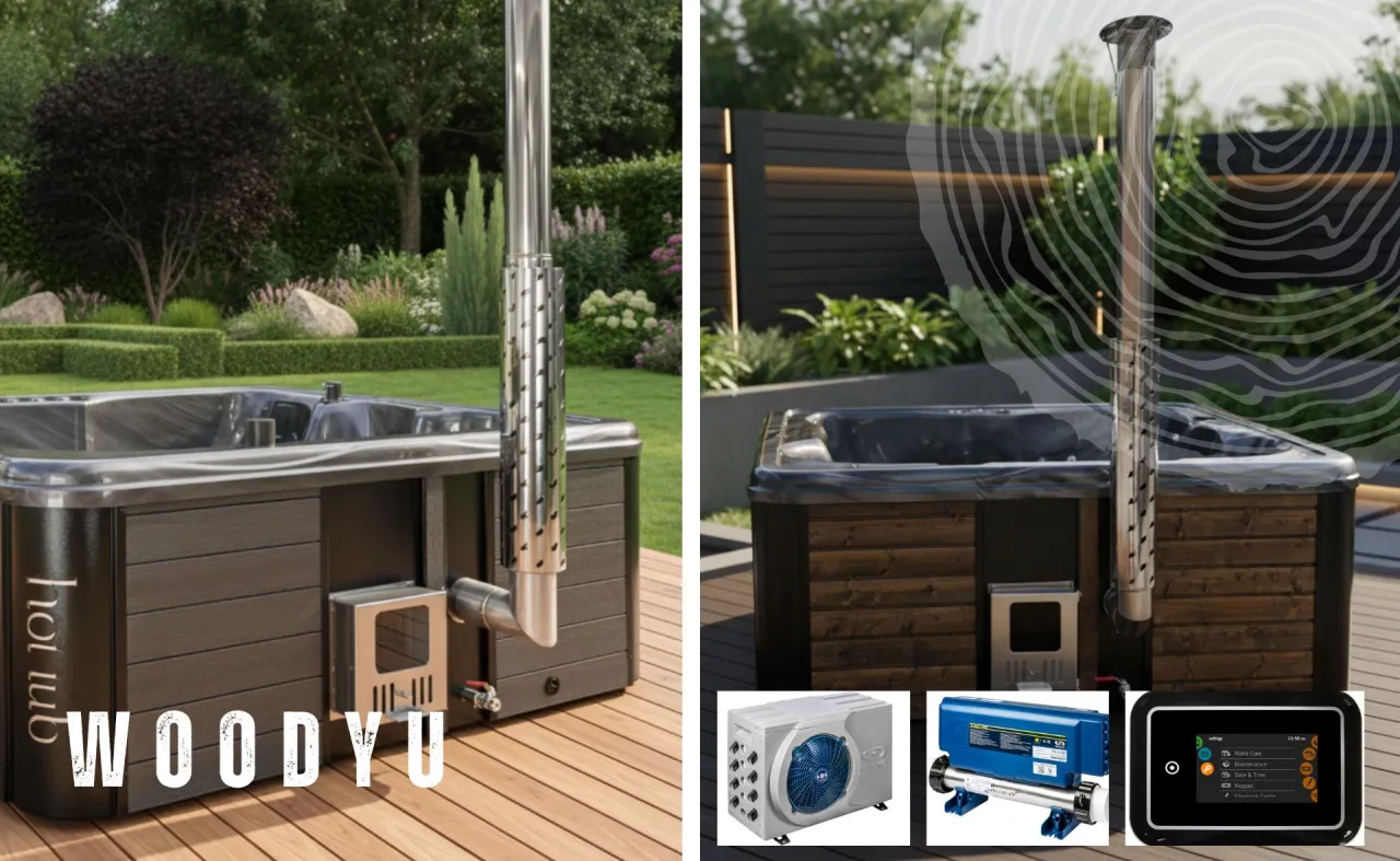 Marzysz o relaksie w jacuzzi? Zobacz te nowoczesne wanny z hydromasażem, idealne do Twojego ogrodu.