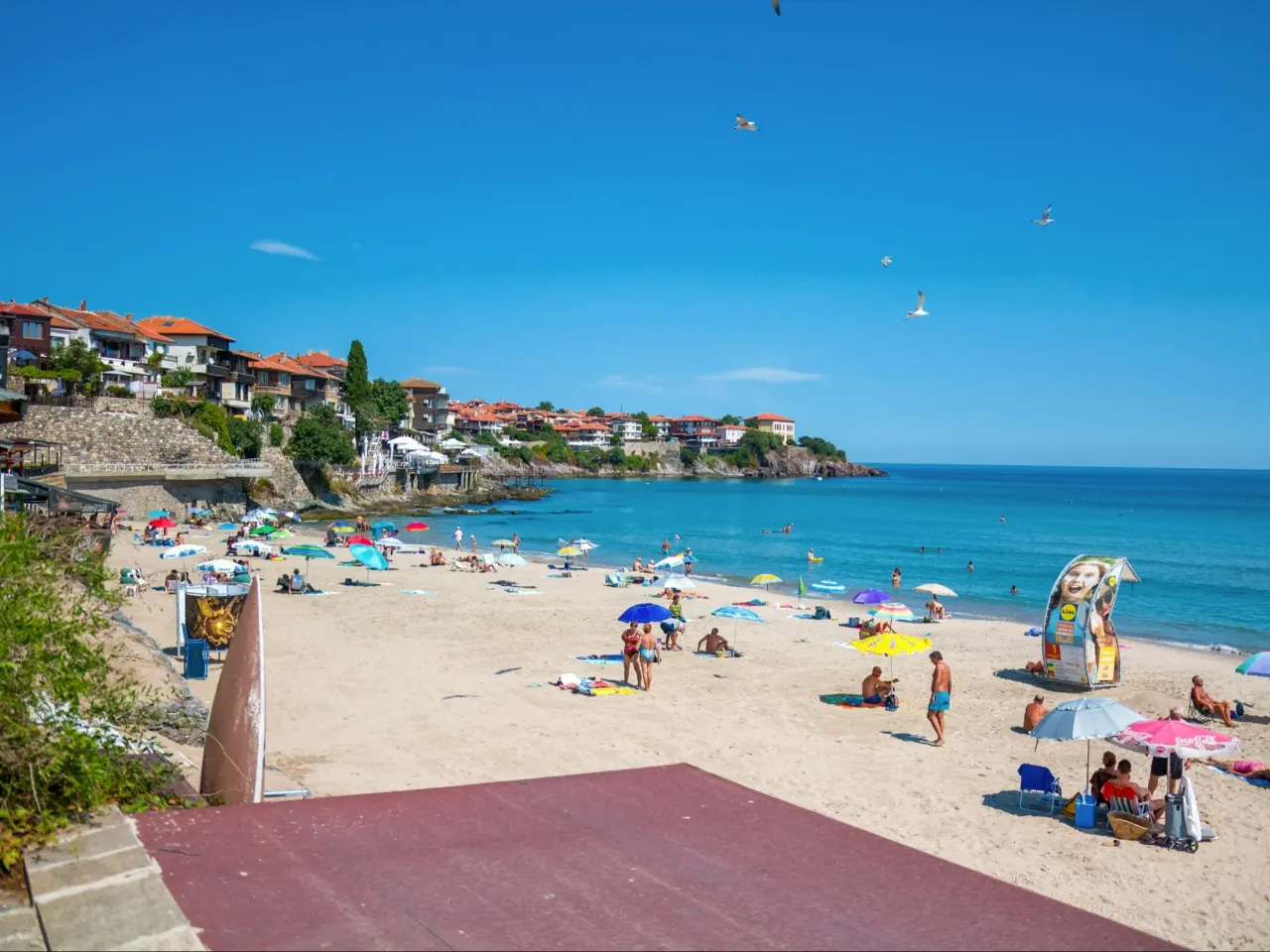 słoneczne wakacje plaża morze