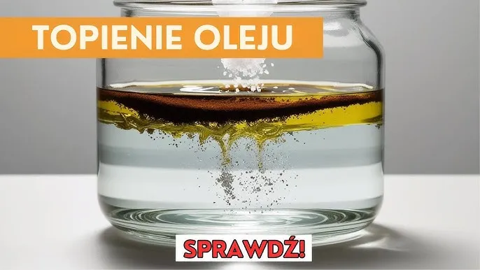 olej i woda gęstość eksperyment