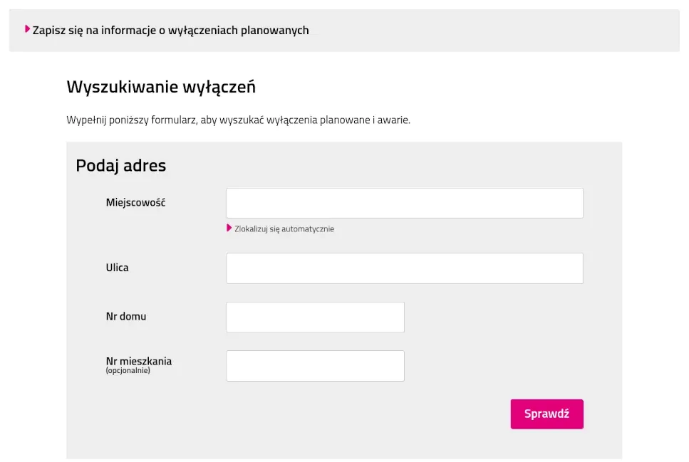Zdjęcie Tauron gdzie nie ma prądu - sprawdź planowane wyłączenia energii
